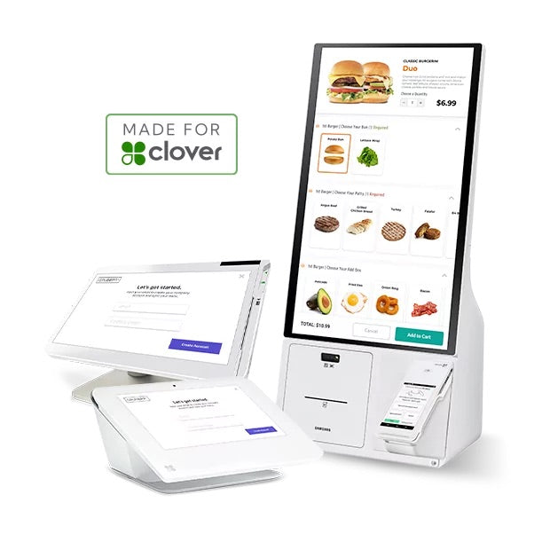 Clover Kiosk: self ordering for restaurants